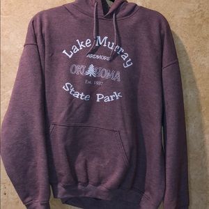 Lake Murray purple hoodie